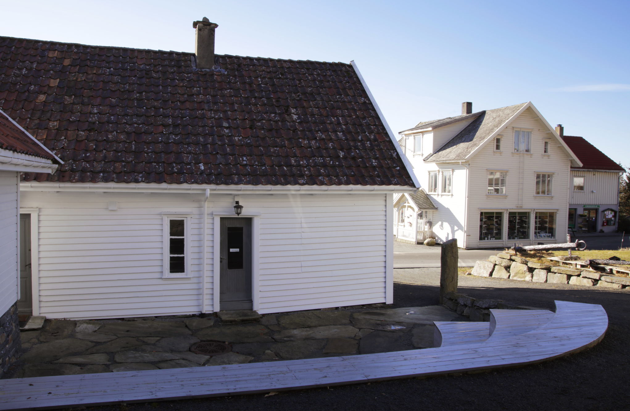 Nedstrand bygdemuseum - gamle Stranda skule