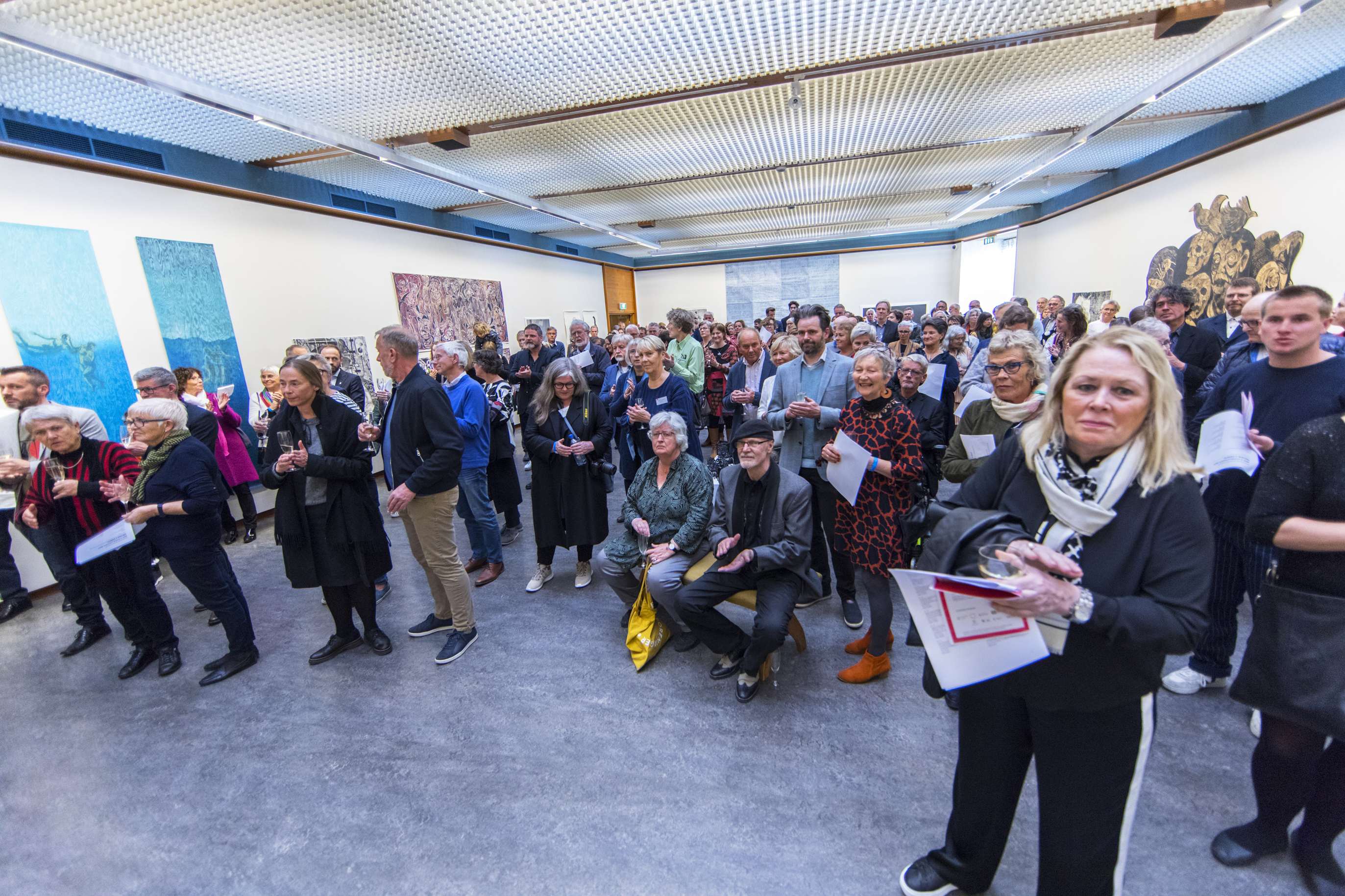 Bildet er tatt under åpningen av HIT-festivalen 2019.
Fotograf: Grethe Nygaard