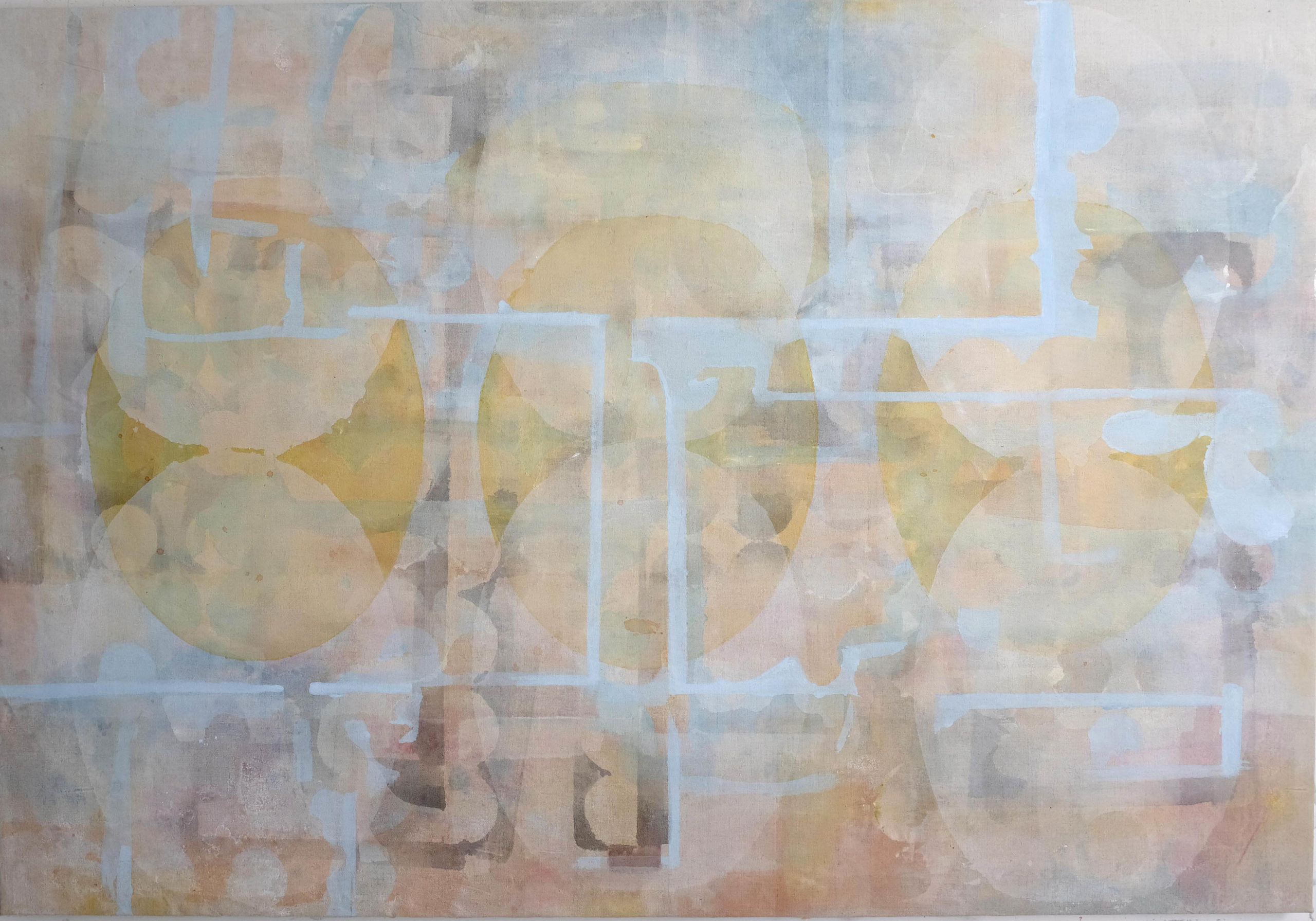 Hanne-May Scheen mot Stetind I,akryl på lerret,110x160,2020