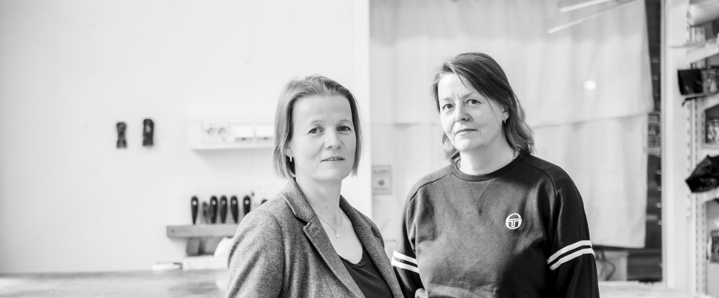 Annette og Caroline Kierulf. Foto: Hanne Cathrin Olsen 