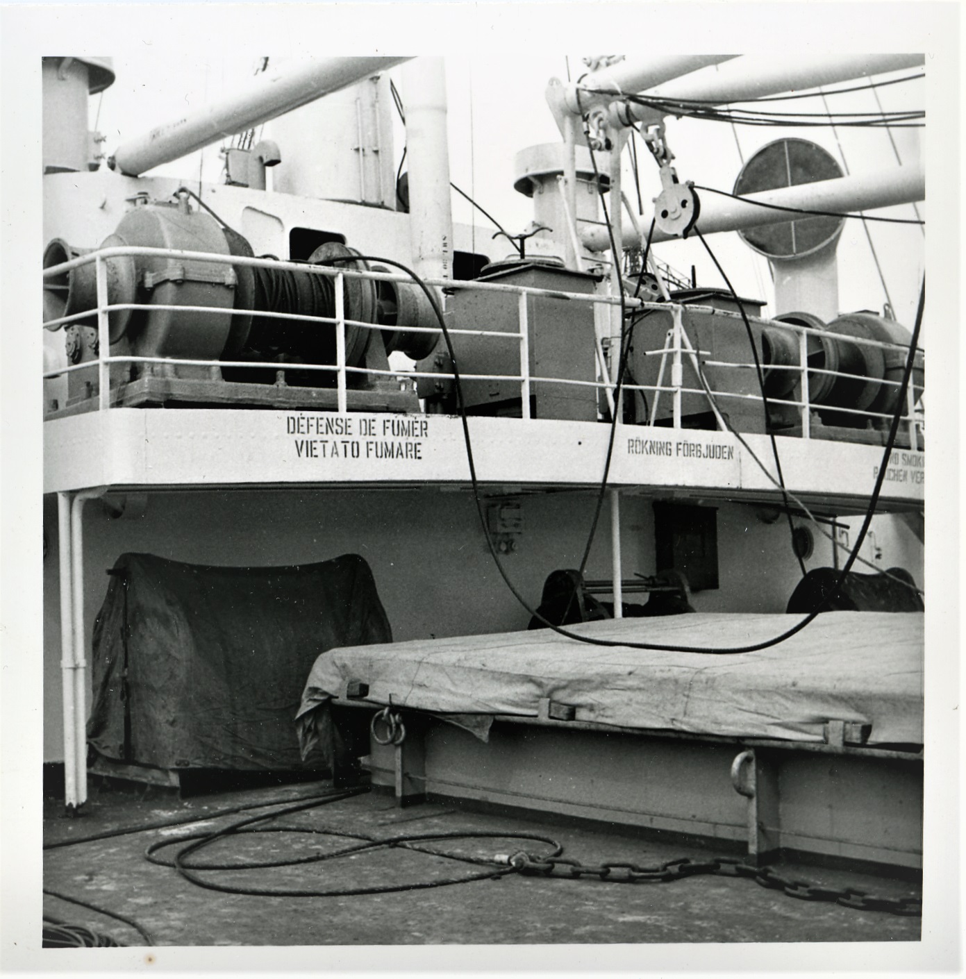 Dekket på Concordia Faro