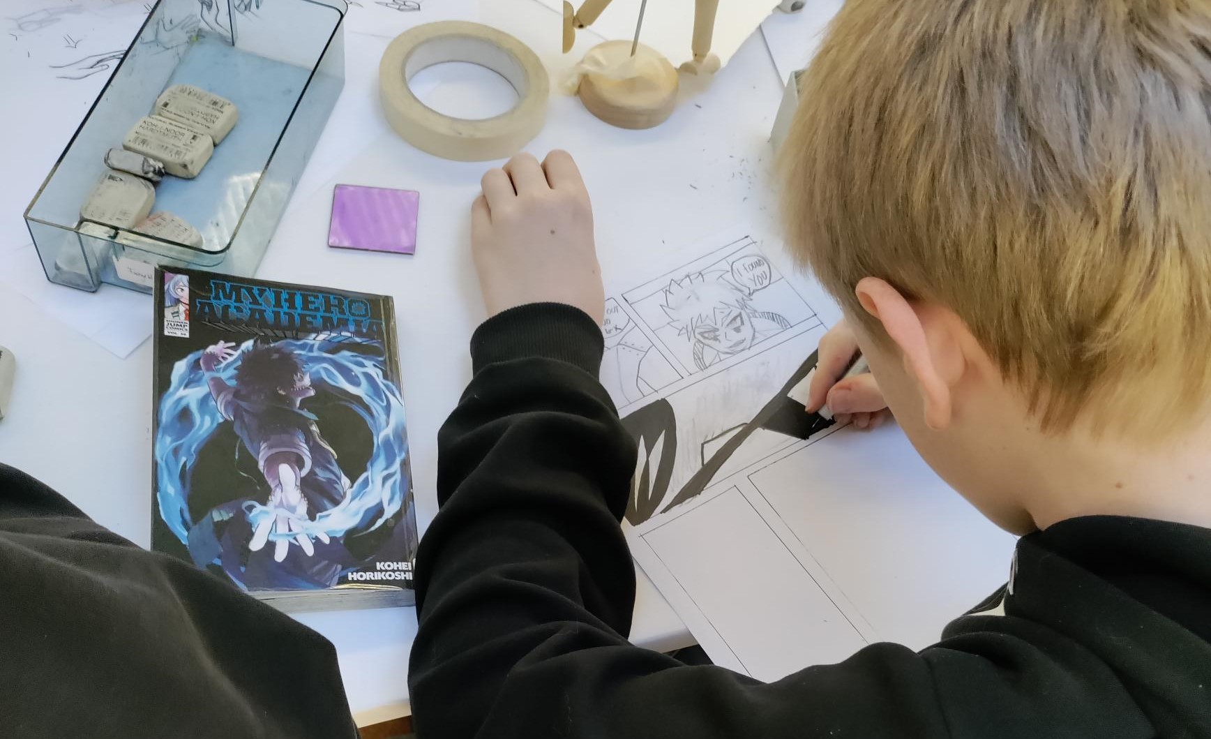 Drop-in-tegneverksted