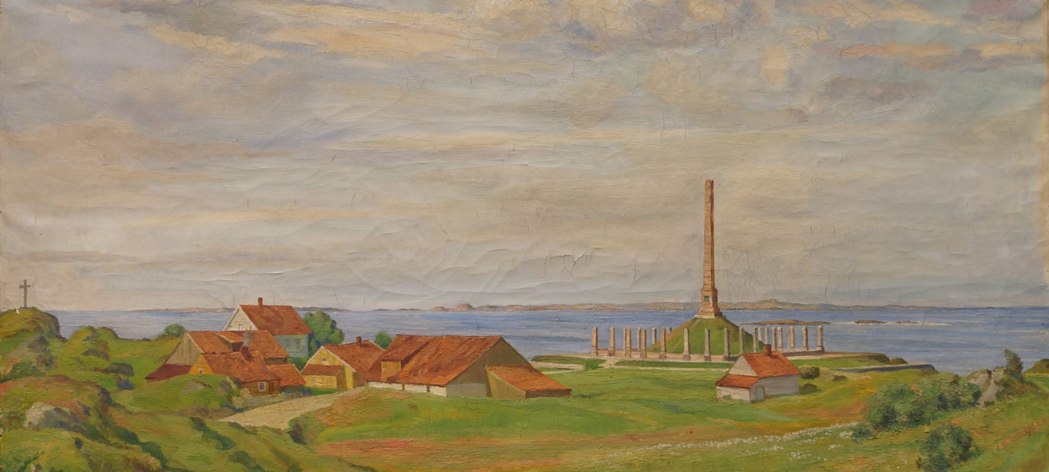 Haraldstøtta, 1912 av Ole Frøvig
