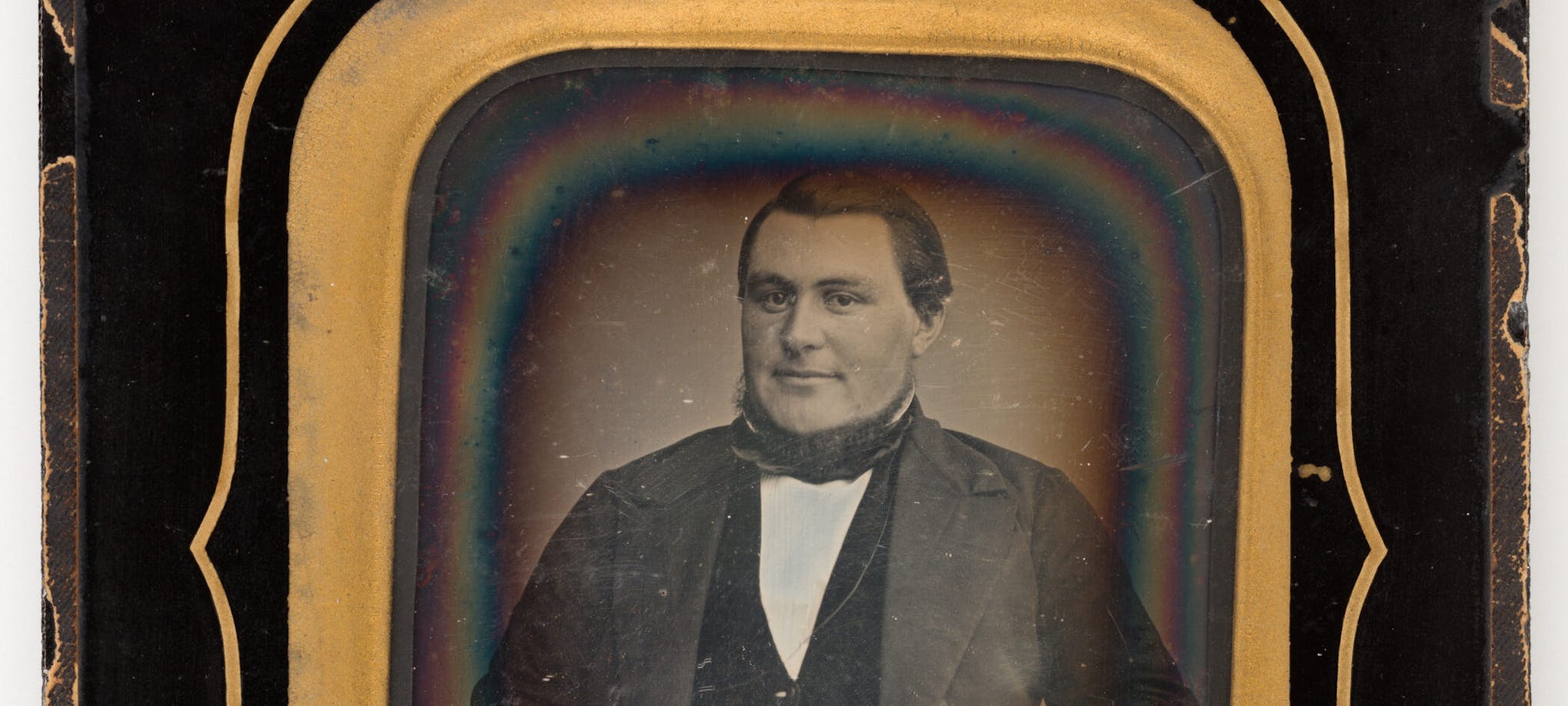 Daguerreotypi fra 1857. Bildeid: MHB-F.014592