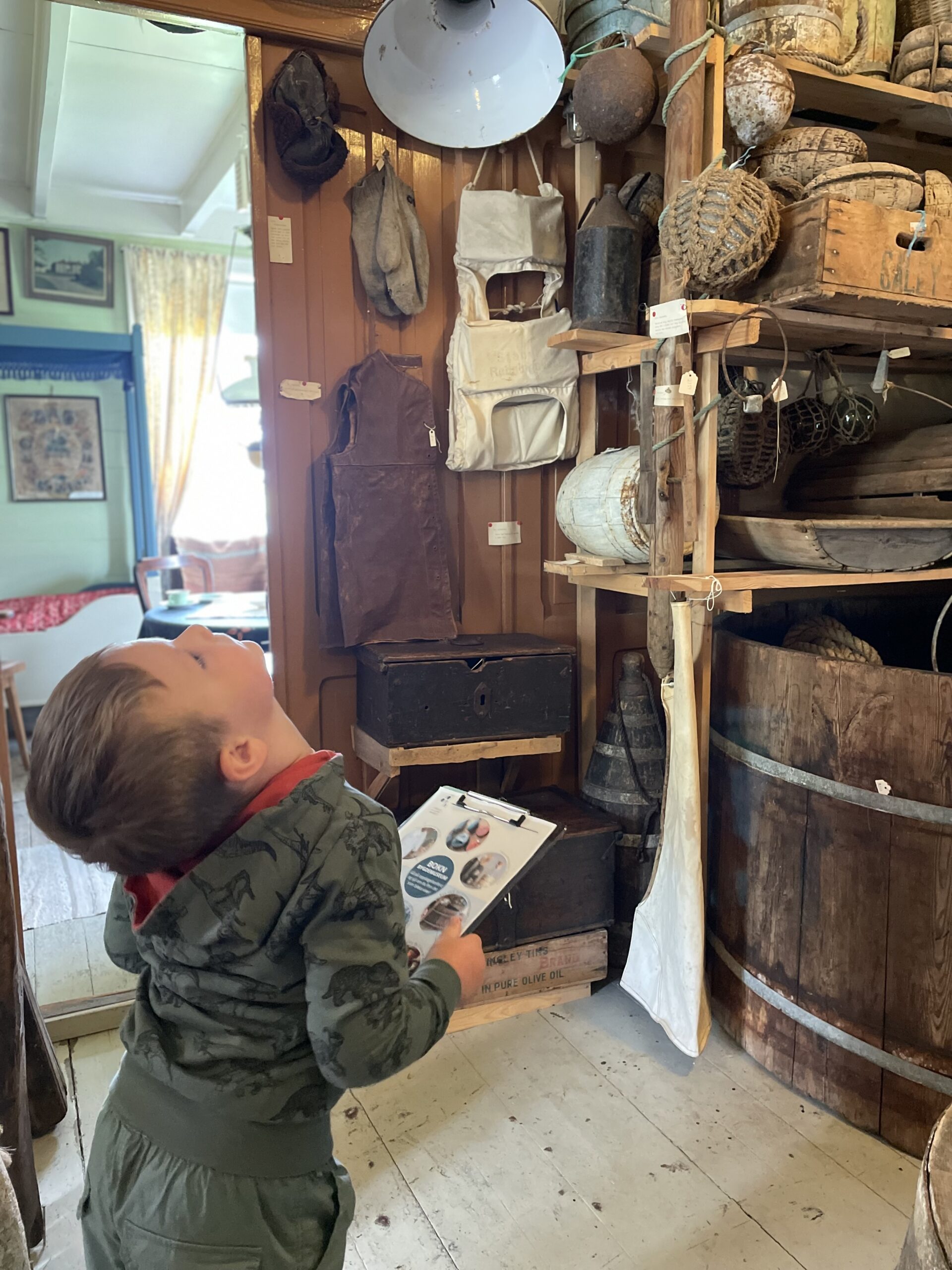 Skattejakt på Bokn bygdemuseum Foto_Tove Selås_Haugalandmuseet