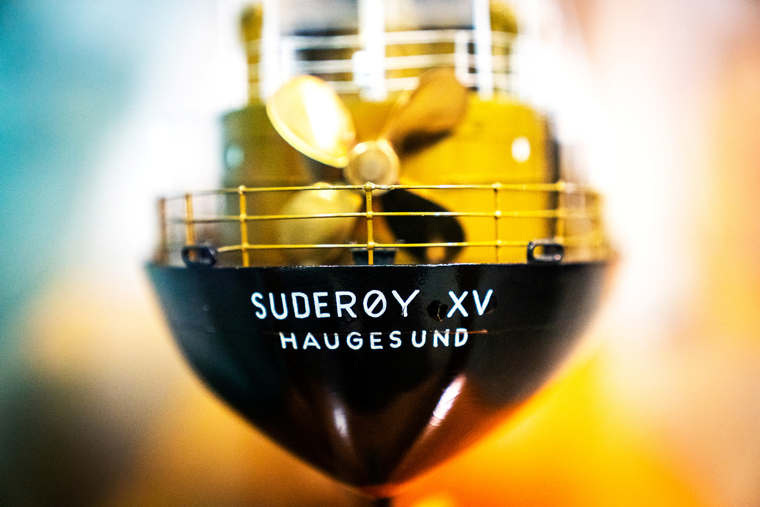 Modell av Suderøy XV