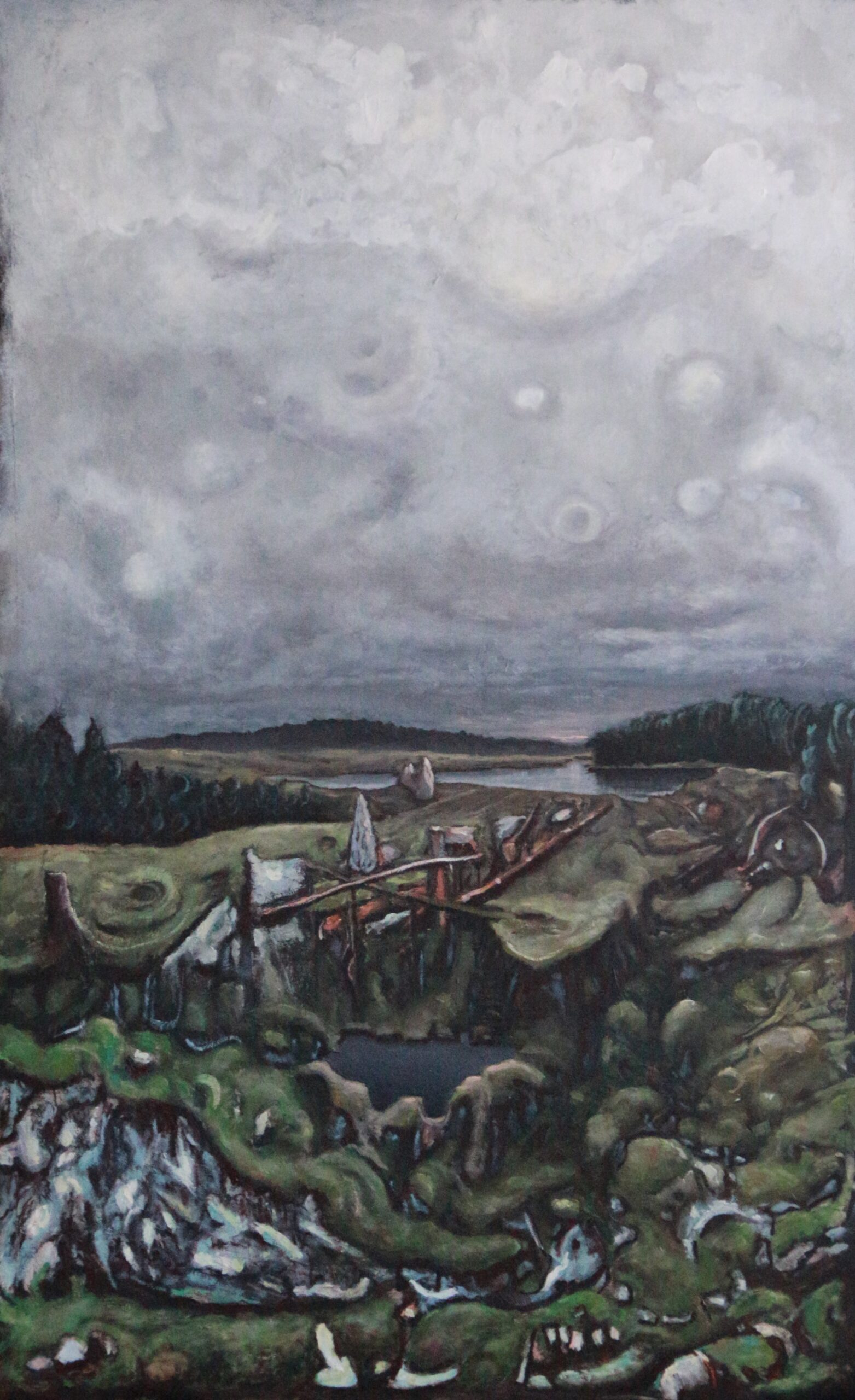 Amund Gravdal stiller ut nye malerier