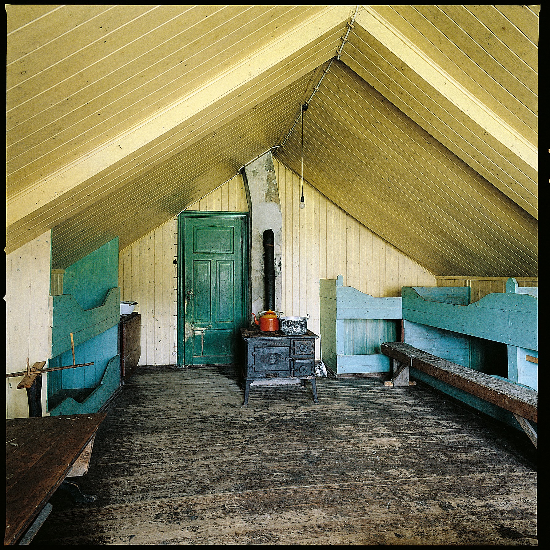 Interiør sjøhuset på Utsira